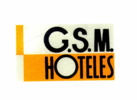 G.S.M. HOTELES Logo (EUIPO, 09.04.1996)