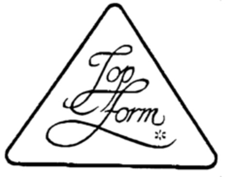 Top Form Logo (EUIPO, 04/26/1999)
