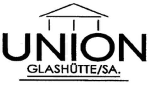 UNION GLASHÜTTE/SA. Logo (EUIPO, 14.10.1999)