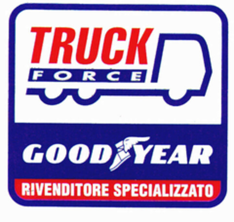 TRUCK FORCE GOOD YEAR RIVENDITORE SPECIALIZZATO Logo (EUIPO, 27.07.2000)