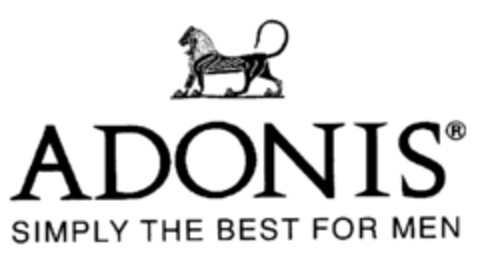 ADONIS SIMPLY THE BEST FOR MEN Logo (EUIPO, 21.07.2000)