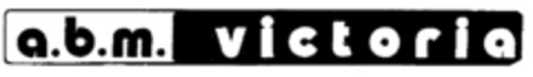 a.b.m. victoria Logo (EUIPO, 10.07.2001)