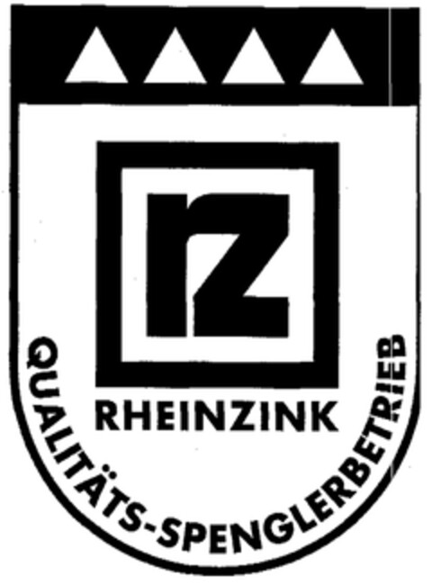 RHEINZINK QUALITÄTS-SPENGLERBETRIEB Logo (EUIPO, 05/07/2003)