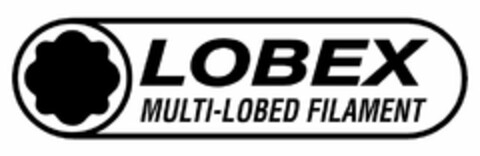 LOBEX MULTI-LOBED FILAMENT Logo (EUIPO, 02.03.2004)