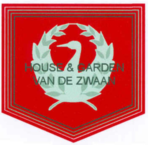 HOUSE & GARDEN VAN DE ZWAAN Logo (EUIPO, 07/13/2004)