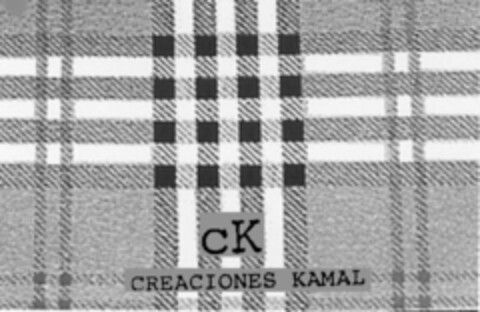 cK CREACIONES KAMAL Logo (EUIPO, 27.01.2005)