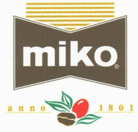 miko anno 1801 Logo (EUIPO, 09.01.2007)