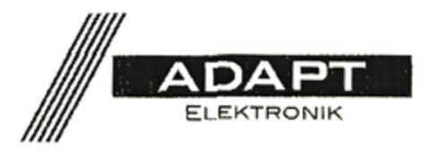 ADAPT ELEKTRONIK Logo (EUIPO, 10.04.2008)