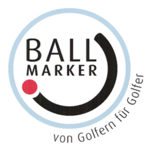 BALL MARKER von Golfern für Golfer Logo (EUIPO, 31.07.2008)