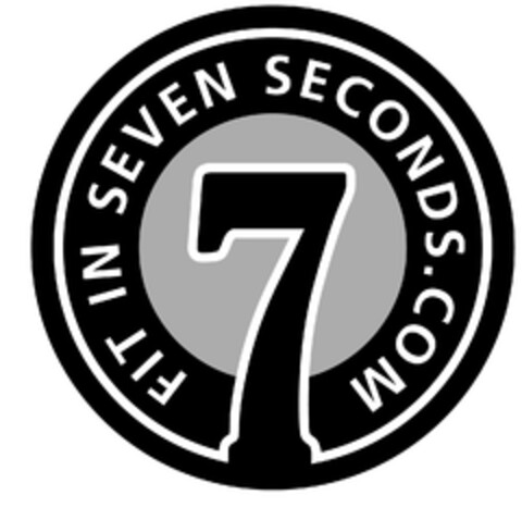 FIT IN SEVEN SECONDS.COM 7 Logo (EUIPO, 03.04.2009)