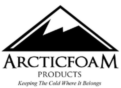 ARCTICFOAM PRODUCTS Keeping The cold Where It Belongs Logo (EUIPO, 27.05.2009)