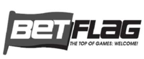 BET FLAG THE TOP OF GAMES: WELCOME! Logo (EUIPO, 08/10/2009)