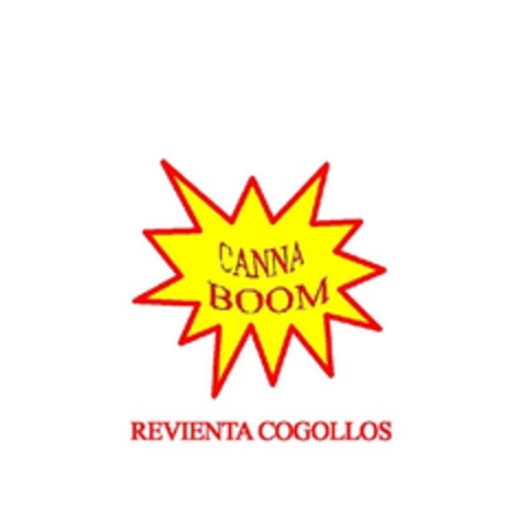 CANNA BOOM REVIENTA COGOLLOS Logo (EUIPO, 18.12.2009)