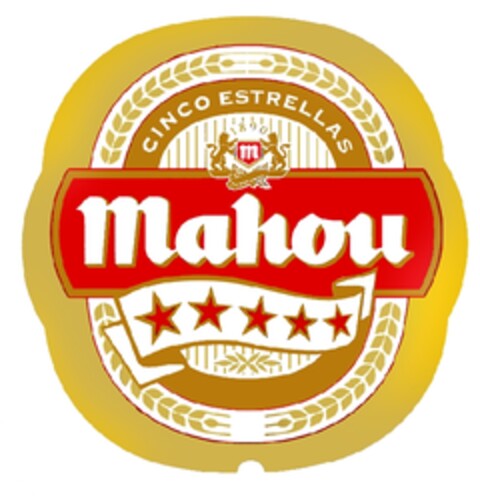 MAHOU CINCO ESTRELLAS Logo (EUIPO, 15.09.2010)