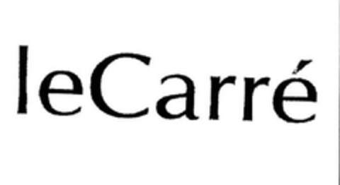 LE CARRÉ Logo (EUIPO, 09/23/2010)