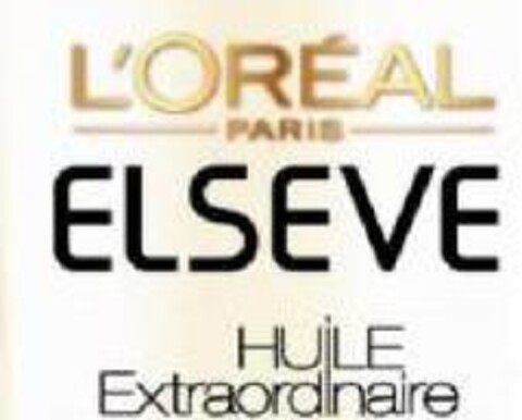 HUILE EXTRAORDINAIRE ELSEVE L'OREAL PARIS Logo (EUIPO, 13.11.2012)