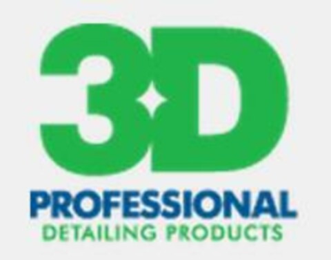 3D PROFESSIONAL DETAILING PRODUCTS Logo (EUIPO, 19.02.2014)