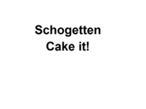 Schogetten Cake it! Logo (EUIPO, 17.10.2014)