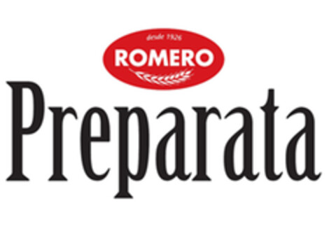 PREPARATA Romero desde 1926 Logo (EUIPO, 06/11/2018)