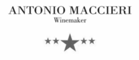 ANTONIO MACCIERI Winemaker Logo (EUIPO, 07.11.2018)