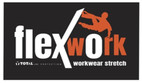 FLEX WORK T TOTAL LINE PROTECTION WORKWEAR STRETCH Logo (EUIPO, 01/21/2019)