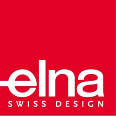 elna SWISS DESIGN Logo (EUIPO, 02/12/2019)