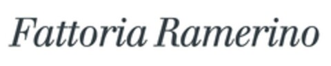 FATTORIA RAMERINO Logo (EUIPO, 16.07.2019)