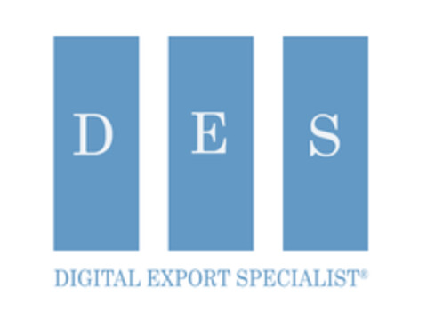 D E S DIGITAL EXPORT SPECIALIST Logo (EUIPO, 09.10.2020)