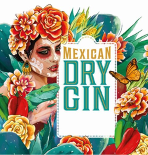 MEXICAN DRY GIN Logo (EUIPO, 13.07.2021)