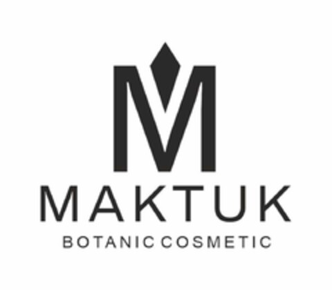 M MAKTUK BOTANIC COSMETIC Logo (EUIPO, 19.09.2023)