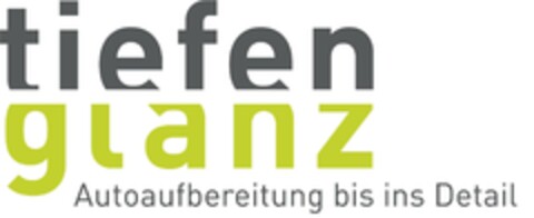 tiefen glanz Autoaufbereitung bis ins Detail Logo (EUIPO, 10.01.2024)