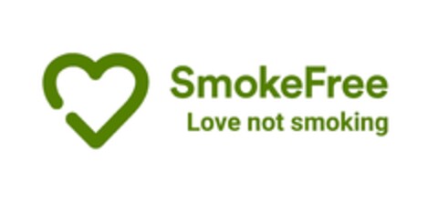 SmokeFree Love not smoking Logo (EUIPO, 27.02.2024)