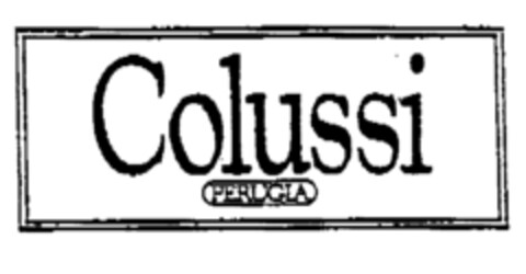 Colussi PERUGIA Logo (EUIPO, 23.05.1997)