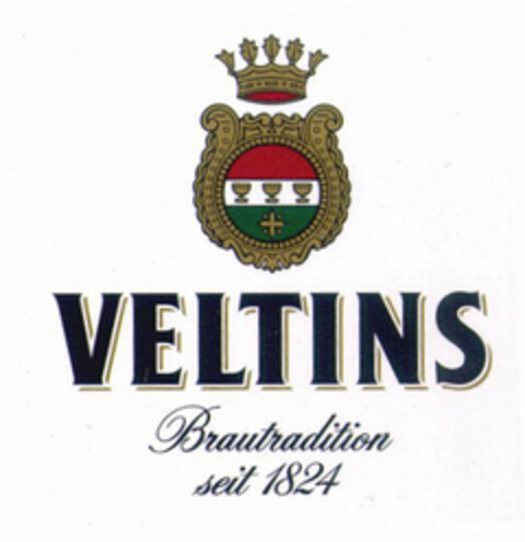 VELTINS Brautradition seit 1824 Logo (EUIPO, 12.03.1998)