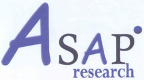 ASAP research Logo (EUIPO, 07.06.2007)