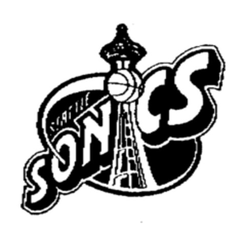 SEATTLE SONICS Logo (EUIPO, 01.04.1996)