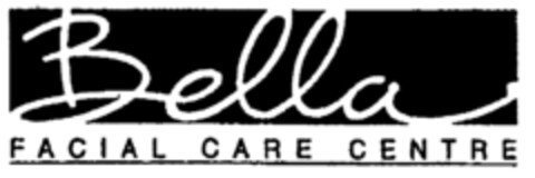 Bella FACIAL CARE CENTRE Logo (EUIPO, 09/10/1999)