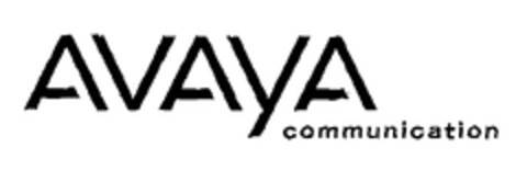 AVAYA communication Logo (EUIPO, 27.06.2000)
