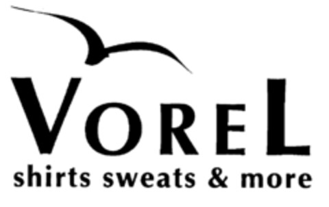 VOREL shirts sweats & more Logo (EUIPO, 04.10.2001)