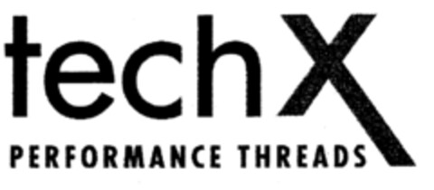techX PERFORMANCE THREADS Logo (EUIPO, 16.10.2001)