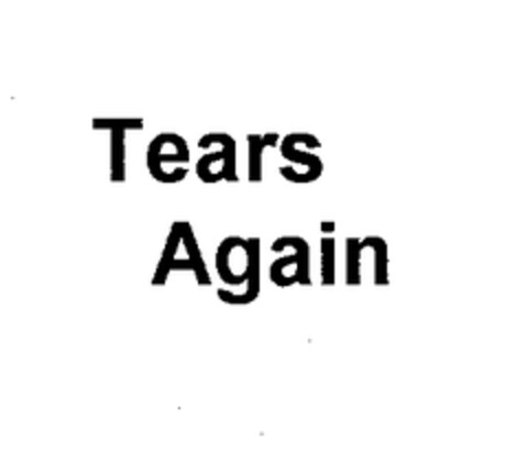 Tears Again Logo (EUIPO, 20.02.2002)