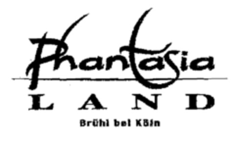 Phantasia LAND Brühl bei Köln Logo (EUIPO, 22.08.2002)