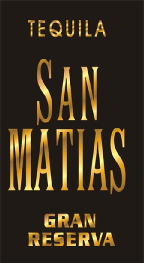 TEQUILA SAN MATIAS GRAN RESERVA Logo (EUIPO, 06.08.2003)