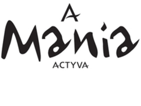 A Mania ACTYVA Logo (EUIPO, 18.06.2004)