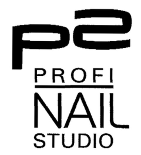 P2 PROFI NAIL STUDIO Logo (EUIPO, 17.12.2004)
