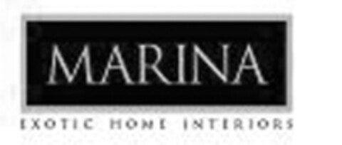 MARINA EXOTIC HOME INTERIORS Logo (EUIPO, 28.06.2006)