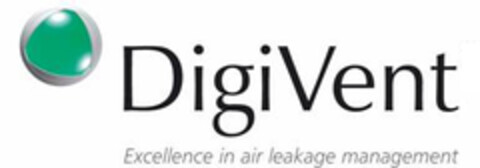 DigiVent Excellence in air leakage management Logo (EUIPO, 21.02.2007)