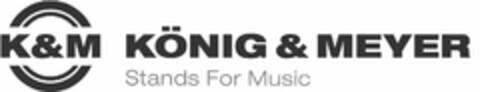 K&M KÖNIG & MEYER Stands For Music Logo (EUIPO, 18.02.2010)