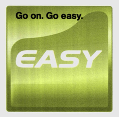 Go on. Go easy Logo (EUIPO, 14.06.2010)