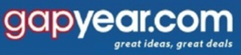 gapyear.com great ideas, great deals Logo (EUIPO, 11/18/2010)